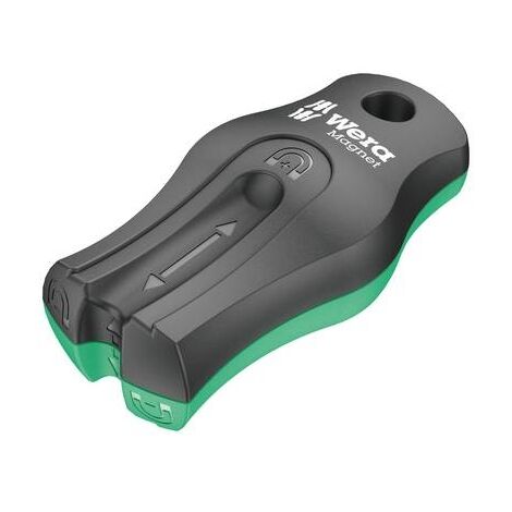 Wera – Magnétiseur-démagnétiseur 5033404001 – Aimant permanent pour outils – Bloc de magnétisation pour maintien de vis – Usage professionnel