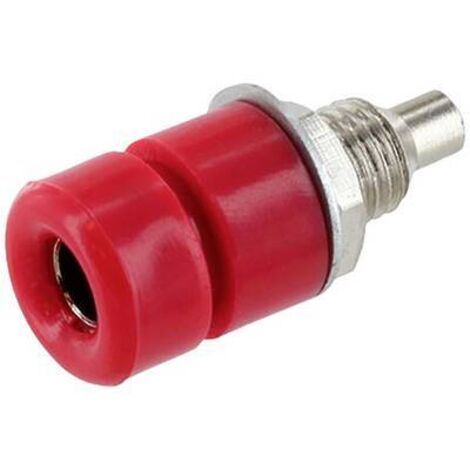econ connect TB40RT Fiche femelle de laboratoire embase femelle Ø de la broche: 4 mm rouge 1 pc(s) Bulk S230712 (1/2)