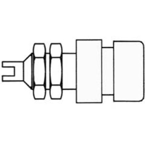 DOUILLE ISOLEE, BLANC, 4MM - BIL20 VELLEMAN HM2471 (1/3)
