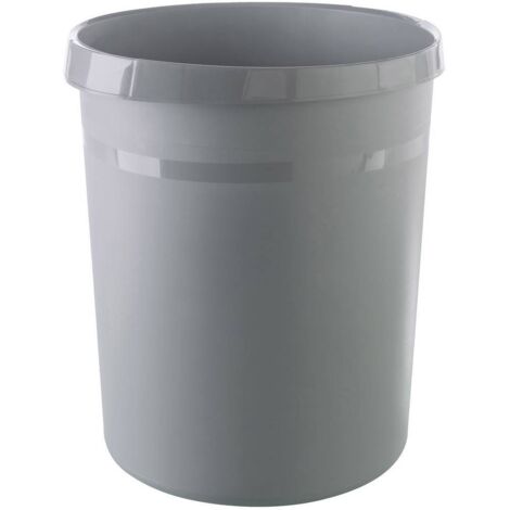 Corbeille à papier HAN GRIP KARMA 18198-19 18 l Plastique recyclé gris foncé éco 1 pc(s) (1/2)
