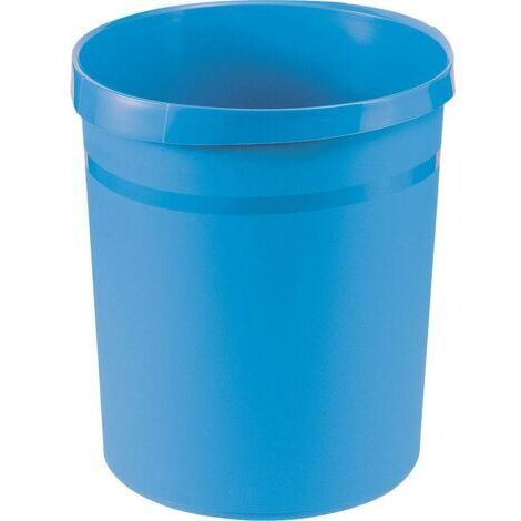 CORBEILLE À PAPIER 18 L HAN GRIP 18190-54 (Ø X H) 312 MM X 350 MM BLEU CLAIR 1 PC(S)