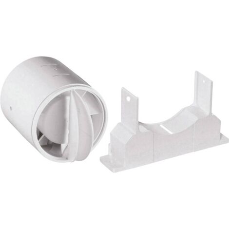 Clapet anti-retour pour ventilateur mural Ø 100 mm – Filetage plomberie – Empêche l'air extérieur – Modèle N40819 – Wallair (1/2)