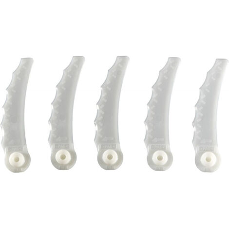 Makita lame de rechange plastique 5 pièces ( 198851-4 ) pour tête de coupe (1/4)