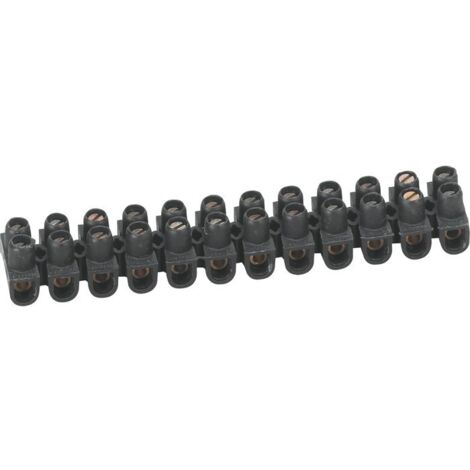 LEGRAND LEG34215 NYBLOC BARRETTE DE CONNEXION 10 MM NOIR