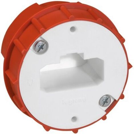 Boîte luminaire Batibox maçonnerie couvercle DCL pour applique à bornes automatiques LEGRAND 089204 (1/8)