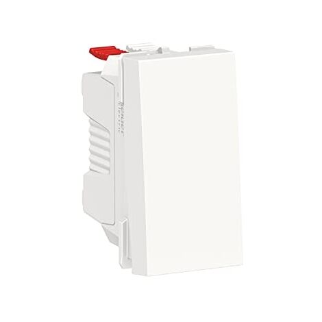 SCHNEIDER UNICA BOUTON POUSSOIR NO 1 MODULE MÉCANISME BLANC - NU310618F