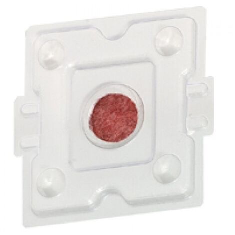 Legrand – Écran anti-plâtre pour boîte carrée 1 à 4 postes – Protection volume intérieur – Marquage couleur après plâtre – 70x70mm – LEG080199 (1/2)