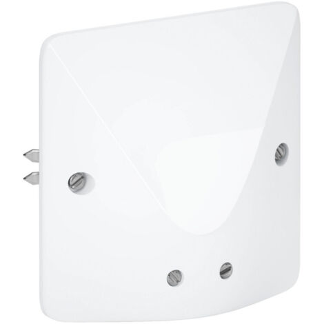 Schneider Electric – Sortie de câble universelle 32A – Fixation par griffes – Finition blanche brillante – Pour installations électriques professionnelles