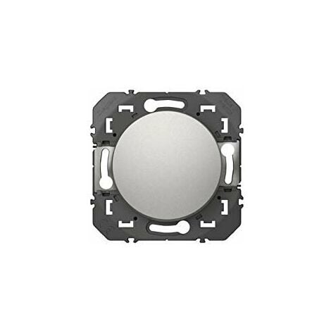 INTERRUPTEUR OU VA-ET-VIENT LEGRAND DOOXIE 10AX 250V FINITION ALUMINIUM LEG600101