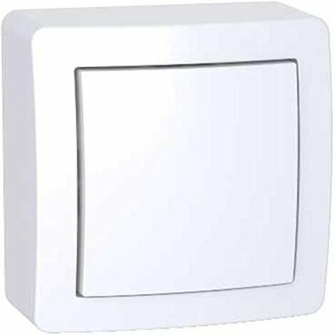 SCHNEIDER ELECTRIC ALB62051P ALRÉA, VA-ET-VIENT, AVEC CADRE SAILLIE, BLANC POLAIRE (1/5)