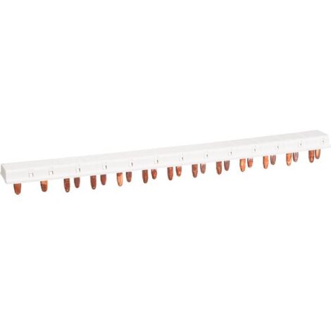 Gewiss – Peigne électrique horizontal 63A – 13 modules – Intensité 16A – Fixmatic série 90 AM