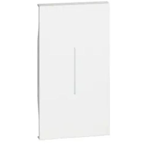 Cover Bticino Living Now pour commande lumineuse 2M blanc KW01M2