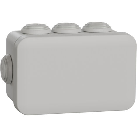 BOÎTE DE DÉRIVATION CARRÉE MUREVA BOX SCHNEIDER L105 X L65 X P55MM ENN05003 (1/5)