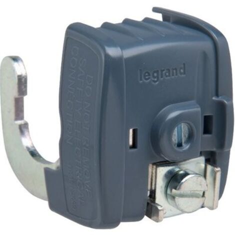 CONNECTEUR DE LIAISON ÉQUIPOTENTIELLE - Ø MINI 18 MM - Ø MAXI 22 MM LEGRAND LEG034386