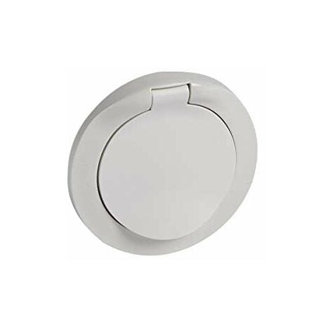 LEGRAND 067812 ENJOLIVEUR À VOLET CÉLIANE POUR PRISE DE COURANT, 2P+T, IP44, BLANC