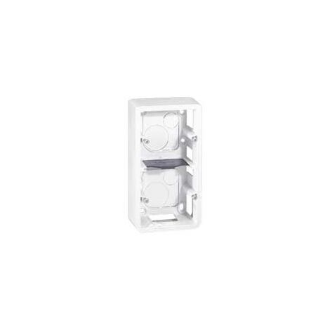 CADRE SAILLIE MOSAÏC LEGRAND 2X2 MODULES - BLANC 080282
