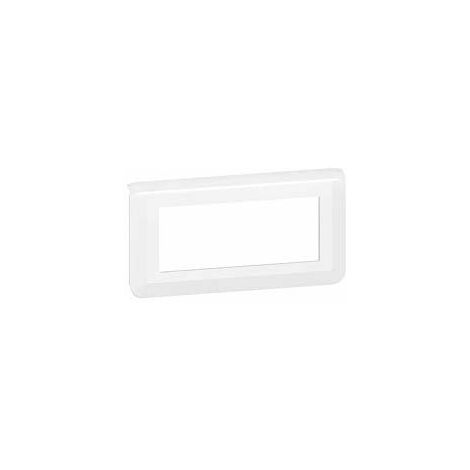 PLAQUE DE FINITION HORIZONTALE MOSAIC POUR 5 MODULES BLANC LEGRAND LEG078815L