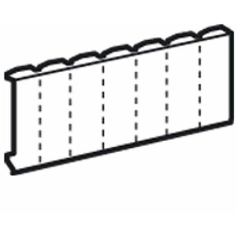 Legrand – Obturateur blanc RAL 9010 pour tableau électrique 13 modules – Auto-extinguibilité 750 °C – Compatible coffrets Ekinoxe 13/18 modules