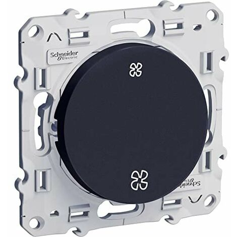 Schneider Electric Odace Interrupteur Anthracite VMC (1/5)