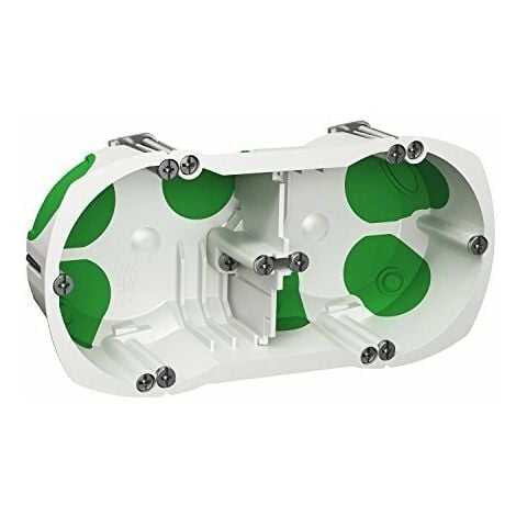 SCHNEIDER ELECTRIC IMT35000 MULTIFIX AIR, BOÎTE ÉTANCHE 2 POSTES ENTRAXE 71MM, DIAM. 67 MM, PROF. 40 MM