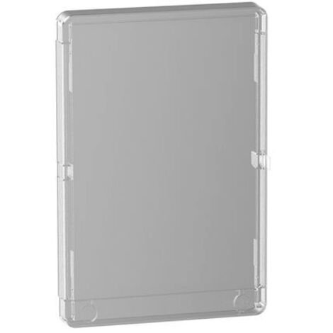 Schneider Electric – Porte de coffret électrique transparente – Hauteur 370mm – Largeur 247mm – Indice de protection IP40 – Tenue aux chocs IK08 (1/2)