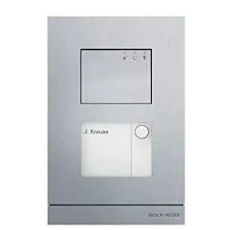 BUSCH-JAEGER A21051P1-A-03 AUßENSTATION, AUDIO, 1-FACH, ALUMINIUM (2TMA200010A0001) (1/2)