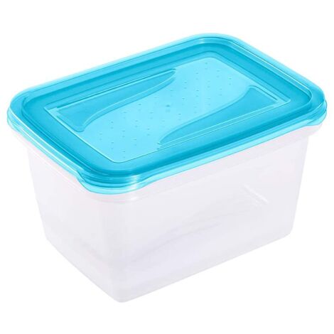 KEEEPER LOT DE 2 BOÎTES DE CONSERVATION RECTANGULAIRES FREDO FRESH 2 L PP BLEU FRAIS (TRANSPARENT) TAILLE UNIQUE 2 30676 (1/5)
