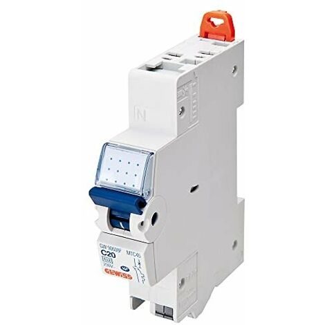 Gewiss GW90607F Disjoncteur magnétothermique 16A courbe C