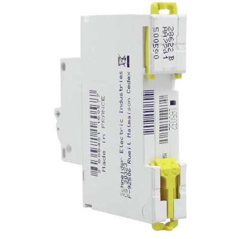 SCHNEIDER RESI9 XP DISJONCTEUR 16A PH+N COURBE D 3KA 230V - R9PFD616