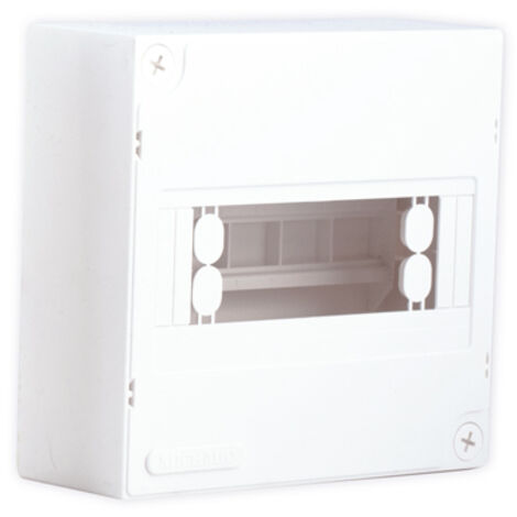 Siemens – Coffret électrique nu 1 rangée 9 modules – Indice de protection IP40 – Mode de pose encastré – Dimensions L. 190 x H. 178 x P. 70 mm