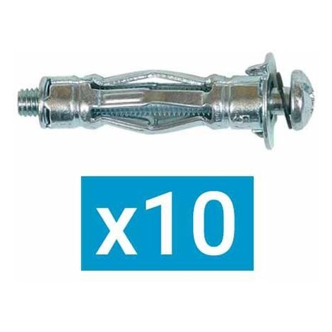ING FIXATIONS CHEVILLE MÉTALLIQUE À EXPANSION 5X52 + VIS - SACHET DE 10 - A858230 (1/3)