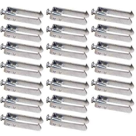 Lot de 20 griffes pour fixation d'appareillages - Square - 60292 - Eur'Ohm