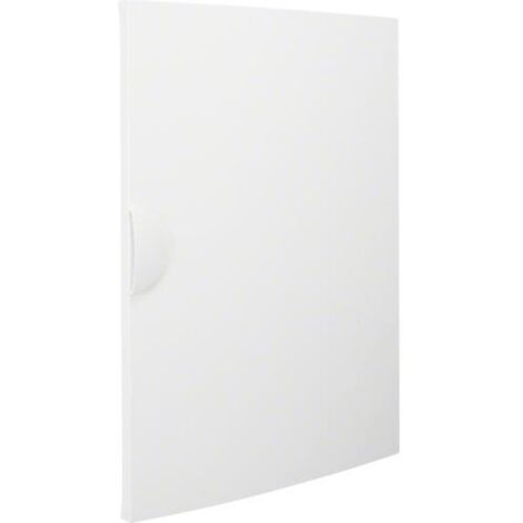 Porte de coffret électrique 3 rangées 18 modules GP318P – IP40 – Plastique blanc – Installation rapide pour tableaux Hager (1/6)