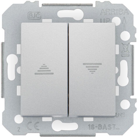 SIEMENS DELTA VIVA INTERRUPTEUR VOLETS ROULANTS SILVER SIE003988