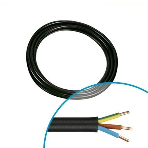Câble électrique R2V 3G1.5mm² M/B/VJ - Prix au mètre
