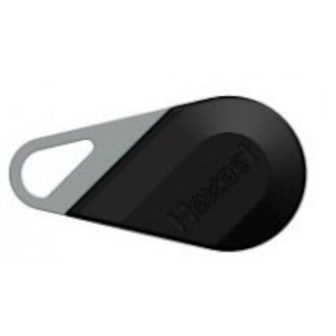 Aiphone – Badge de proximité Mifare en acier inoxydable et polycarbonate – Format porte-clé compact pour contrôle d'accès – HECV2N