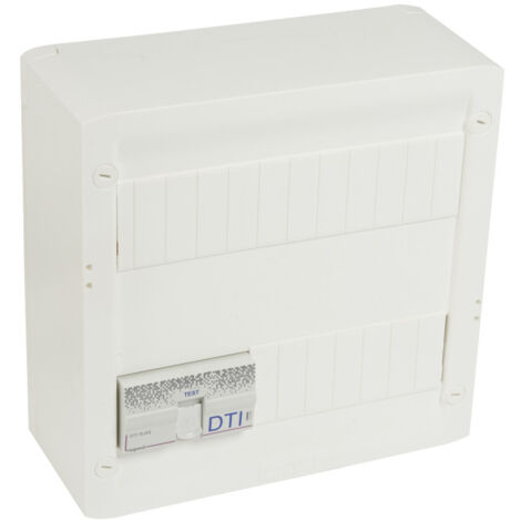 Legrand – Coffret de communication 4 prises RJ45 STP + répartiteur TV 2 sorties coaxial – Applications Grade 2 TV – 250x250 mm (1/5)