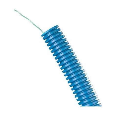 Legrand – Gaine électrique préfilée ICTA TurboGliss D25 – Couronne 100m – Tire-fils intégré en acier galvanisé – Installation en saillie ou encastrée