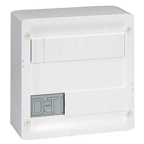 Legrand – Coffret de communication 8 prises RJ45 – Répartiteur TV 4 sorties – Certifié NFC 15-100 – Pré-câblé pour applications grade 1 ou 2 (1/5)