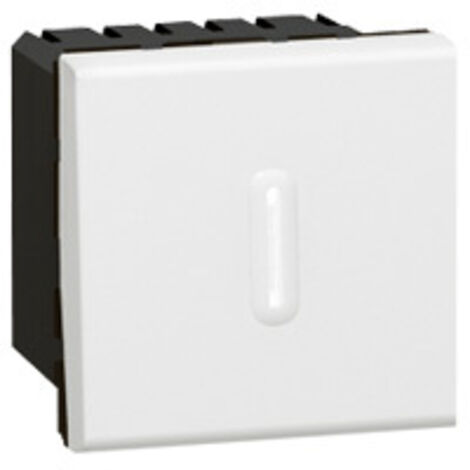 INTERRUPTEUR TEMPORISÉ LEGRAND MOSAIC - 2 MOD - BLANC LEG078420 (1/2)