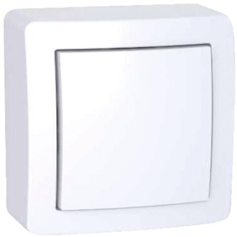 SCHNEIDER ELECTRIC ALB62056P ALREA INTERRUPTEUR DOUBLE VA ET VIENT, BLANC (1/2)