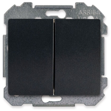 SIEMENS DELTA IRIS INTERRUPTEUR DOUBLE VA ET VIENT ANTHRACITE SIE266924 (1/4)