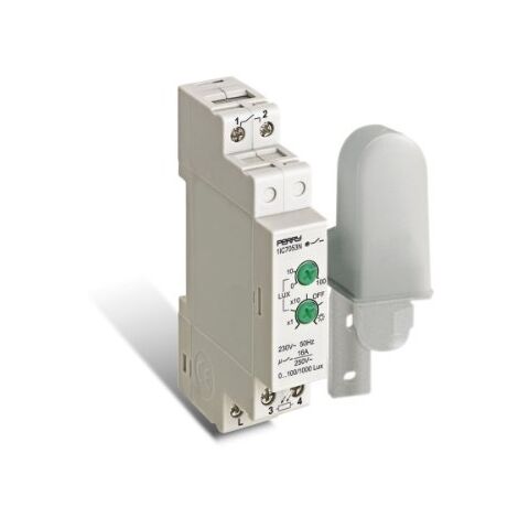 Profile schemerschakelaar plug-in wit | Bewegingsmelders & sensoren