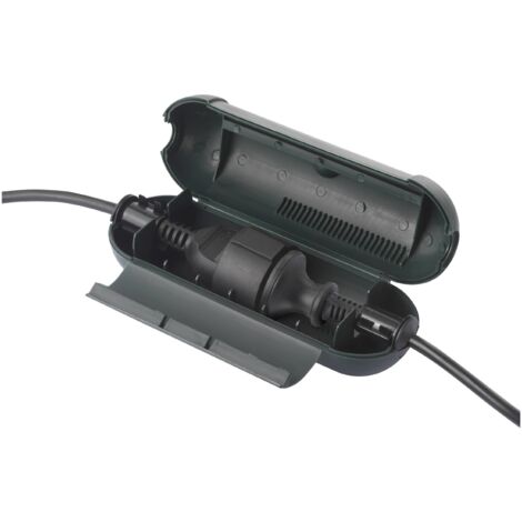 Sygonix – Boîtier de connexion SY5169076 – Accessoire de pompe de jardin – Protection étanche pour extérieur – Longueur câble 17 cm - S613262 (1/6)