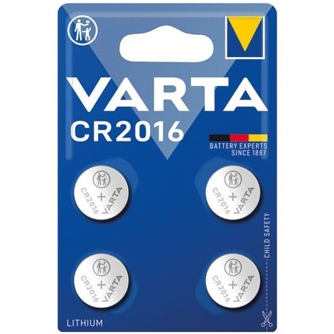 VARTA - Pile electronique lithium CR2016 x 4
