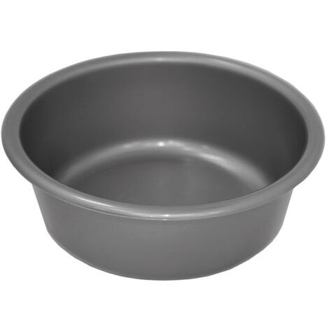 ALUMINIUM ET PLASTIQUE CUVETTE RONDE D25 2.5L SILVER 1035660