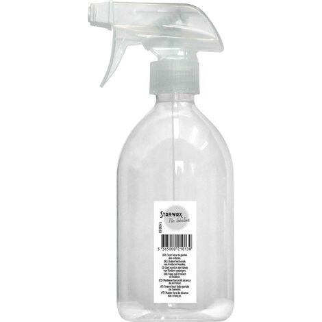 Pulvérisateur vide 500ml en plastique recyclé – Système anti-fuites – Pour produits d'entretien maison – Écologique et léger – Brunel - VIDE 500 ML (1/5)