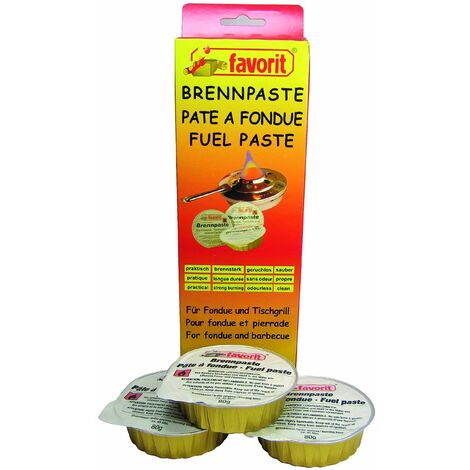 FAVORIT - Pâte combustible bte de 3 recharges 80g 1811