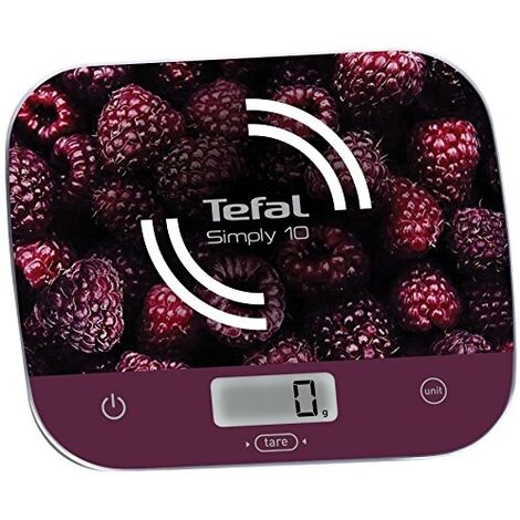 Tefal balance de cuisine capacité 5kg précision : 1 g