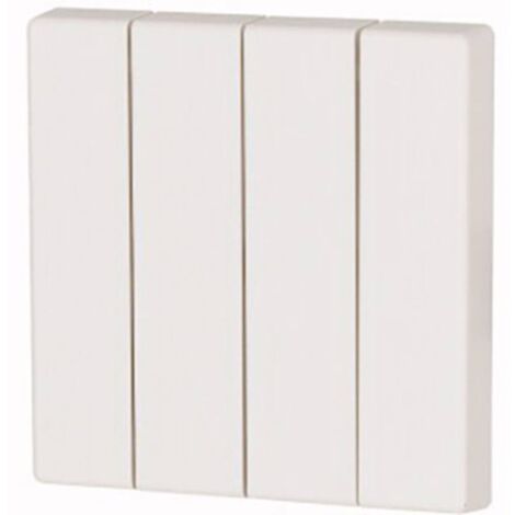 EATON CWIZ-04/01-XCOMFORT BASCULANTE FUNK 4-NEUTRE 55 X 55 MM BLANC PUR MAT (126 050) (1/2)